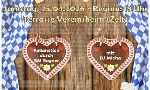 Einladung zum legendären O’zapft is !