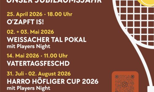 Unsere Veranstaltungen im Jubiläumsjahr