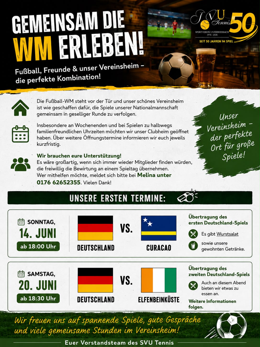 Du betrachtest gerade Gemeinsam die ⚽️ WM erleben. Übertragung der 🇩🇪 Spiele.
